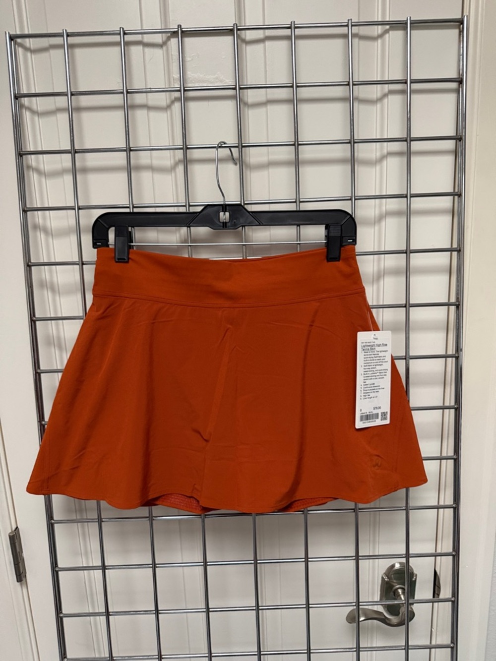 lululemon athletica Orange Athletic Skirt